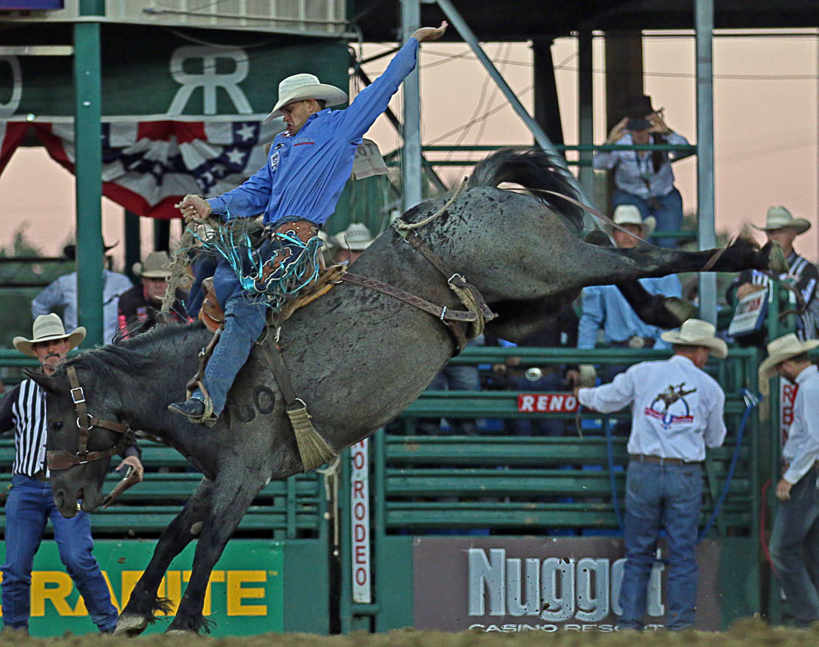 Reno Rodeo Short-Go Winners -- Saddle Bronc -- Isaac Diaz